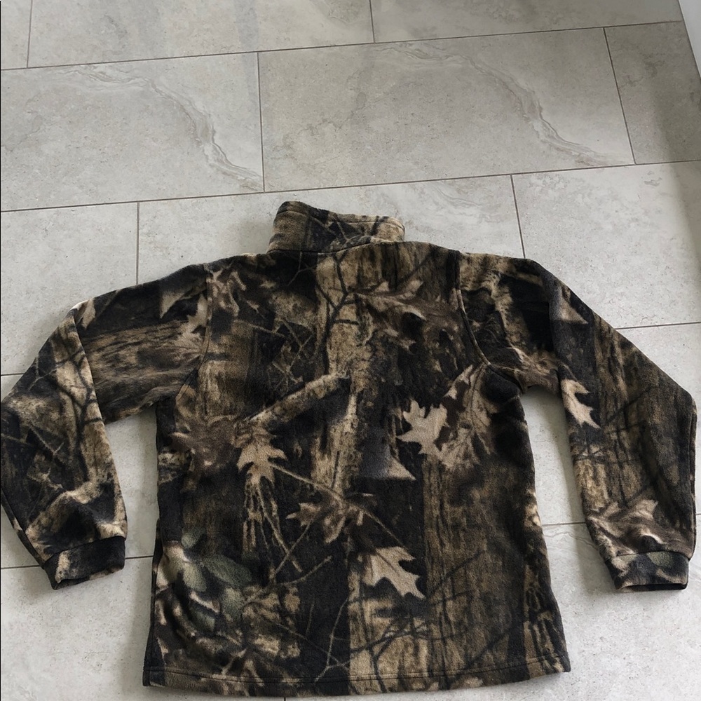Columbia Youth Woodland Camo Fleece Jacket NWOT - Picture 11 of 13